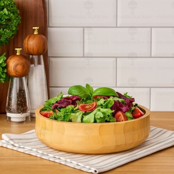 BAMBU  BÜYÜK BOHEM SALATA - MEZE SERVİS, KASE (7B123)