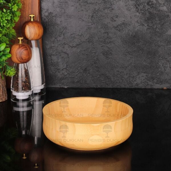 7B122 BAMBU 18 CM ORTA BOY BOHEM KASE 1 ADET