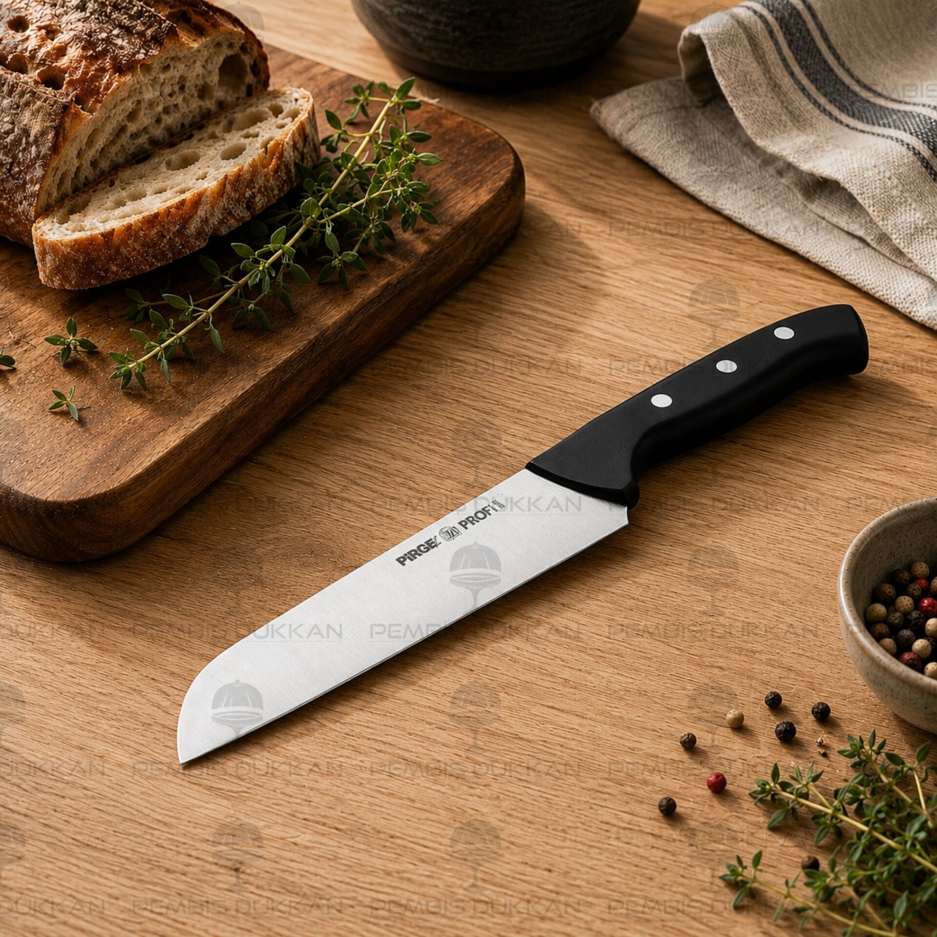 Pirge Profi Santoku Bıçağı 17cm 36167