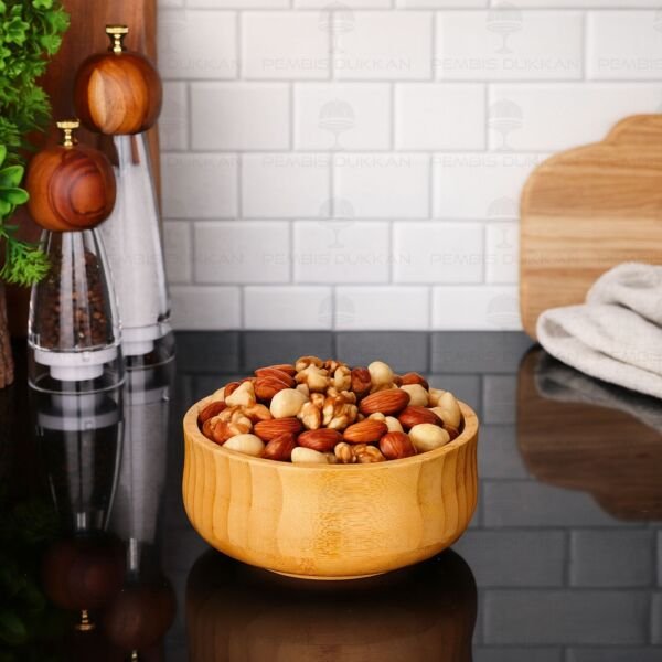 BAMBU KÜÇÜK BOHEM ÇEREZLİK & KASE (7B121)