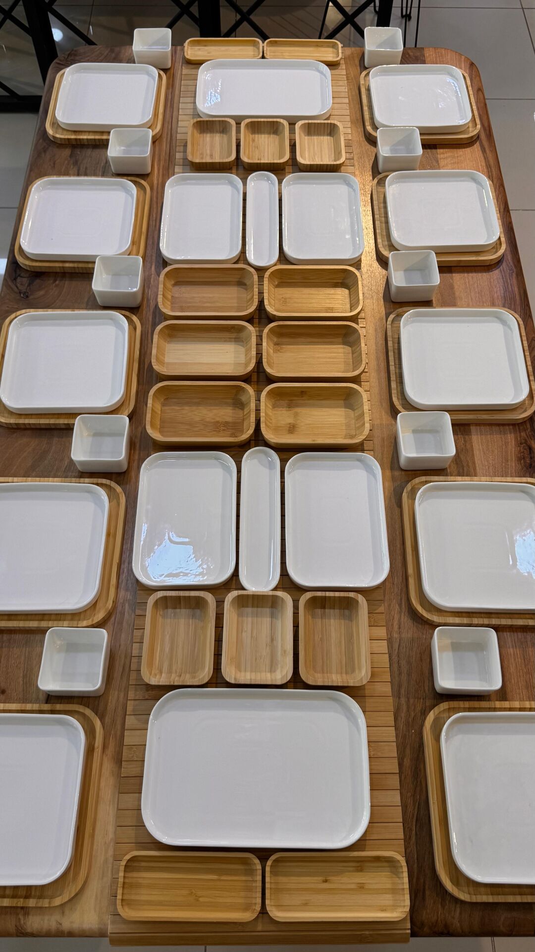 BAMBU PORSELEN KAHVALTI SET NO 16 (KİŞİ ADEDİ SEÇİNİZ)