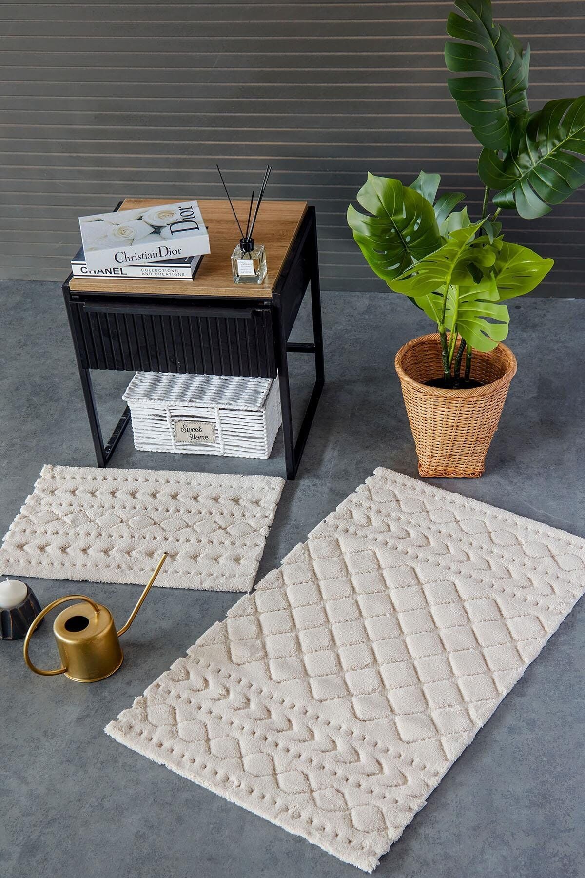 HCW AZTECH PASPAS SETİ BEJ / 40x60-60x100CM