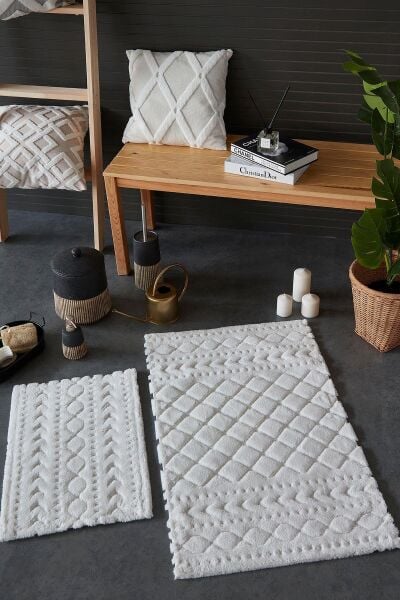 HCW AZTECH PASPAS SETİ EKRU / 40x60-60x100CM