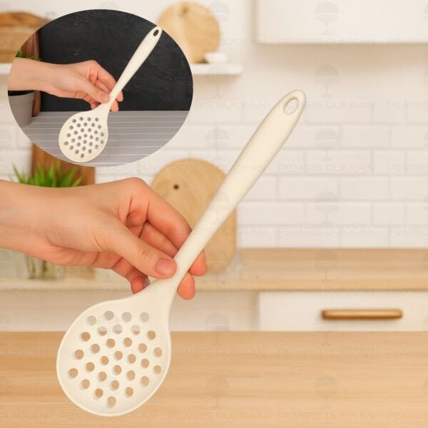 KREM SİLİKON KEVGİR (AR818)