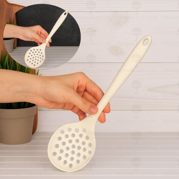 KREM SİLİKON KEVGİR (AR818)