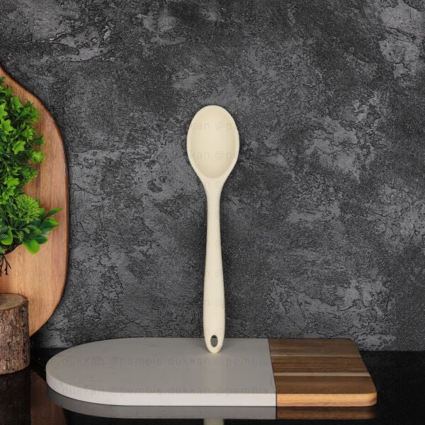 KREM SİLİKON KAŞIK (AR816)