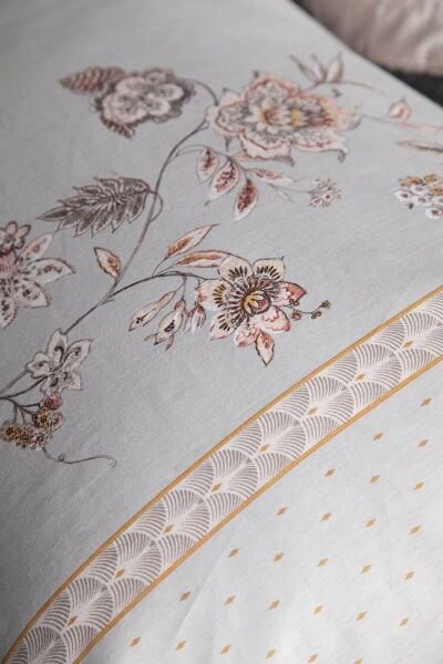 ALBERTA BLUSH ÇİFT KİŞİLİK NEVRESİMLİ YATAK ÖRTÜLÜ BATTANİYELİ SET