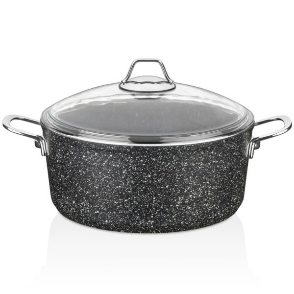 FALEZ 32CM DERİN BLACK LİNE TENCERE