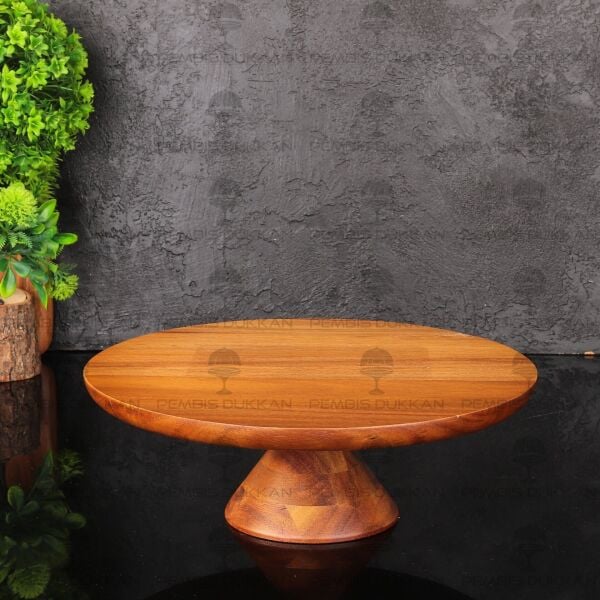 AKASYA 28CM ZENN AYAKLI SUNUM & KEK, PASTA STANDI (7B138)