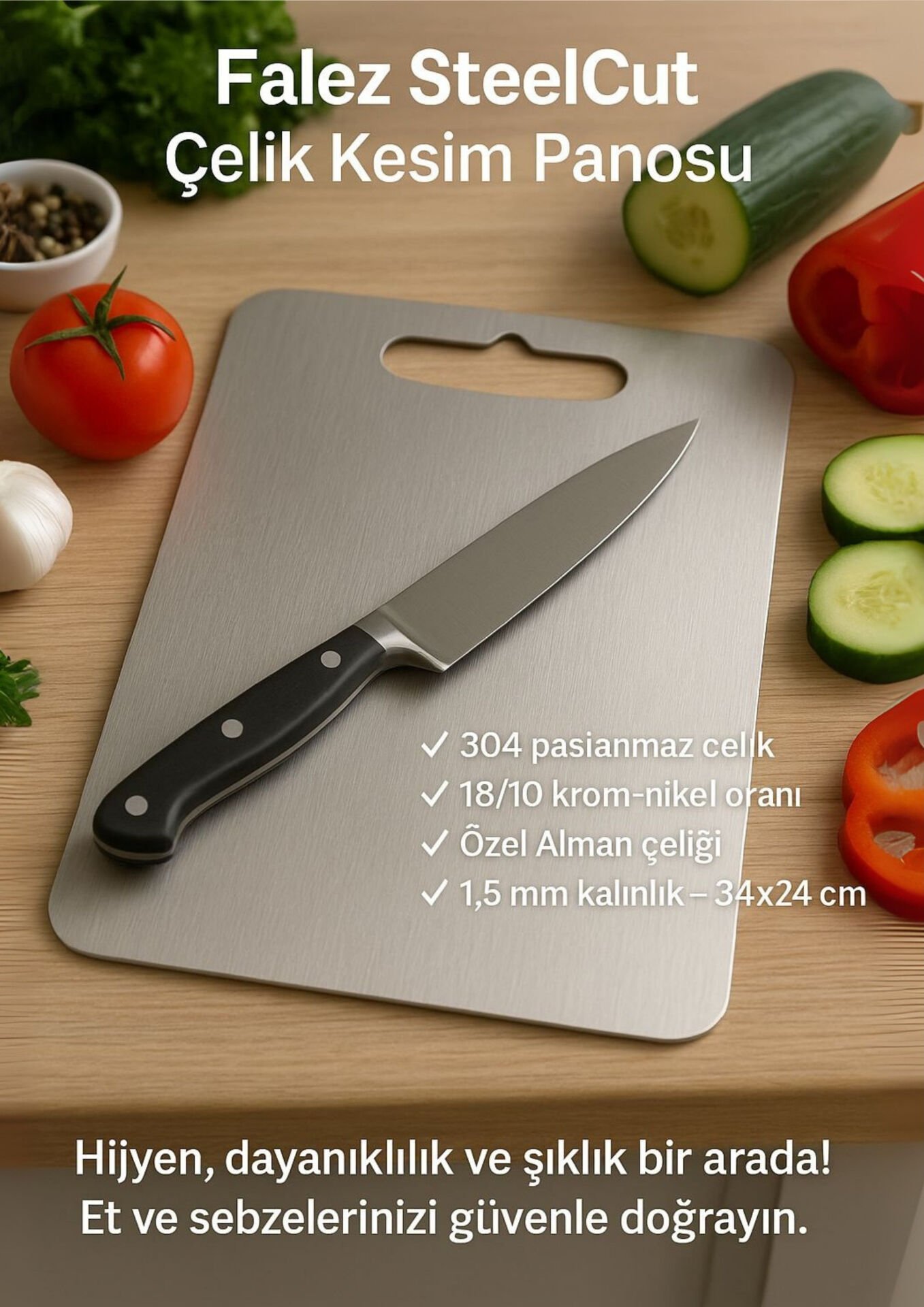 FALEZ ÇELİK KESİM PANOSU