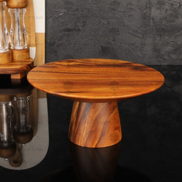 FİLİPİN AKASYASI 25CM AYAKLI SUNUM & KEK, PASTA STANDI (AKS106)