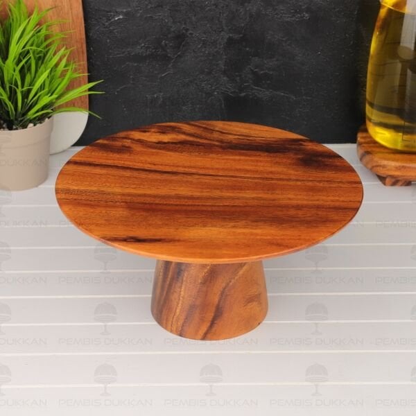 FİLİPİN AKASYASI 25CM AYAKLI SUNUM & KEK, PASTA STANDI (AKS106)