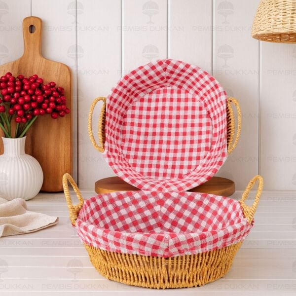 YUVARLAK RATTAN BEZLİ EKMEKLİK (9T10)