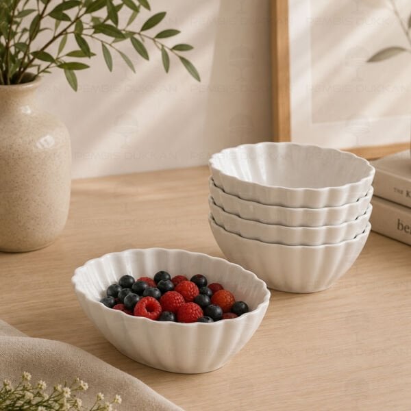 6LI TWIST 15 CM OVAL DERİN KASE