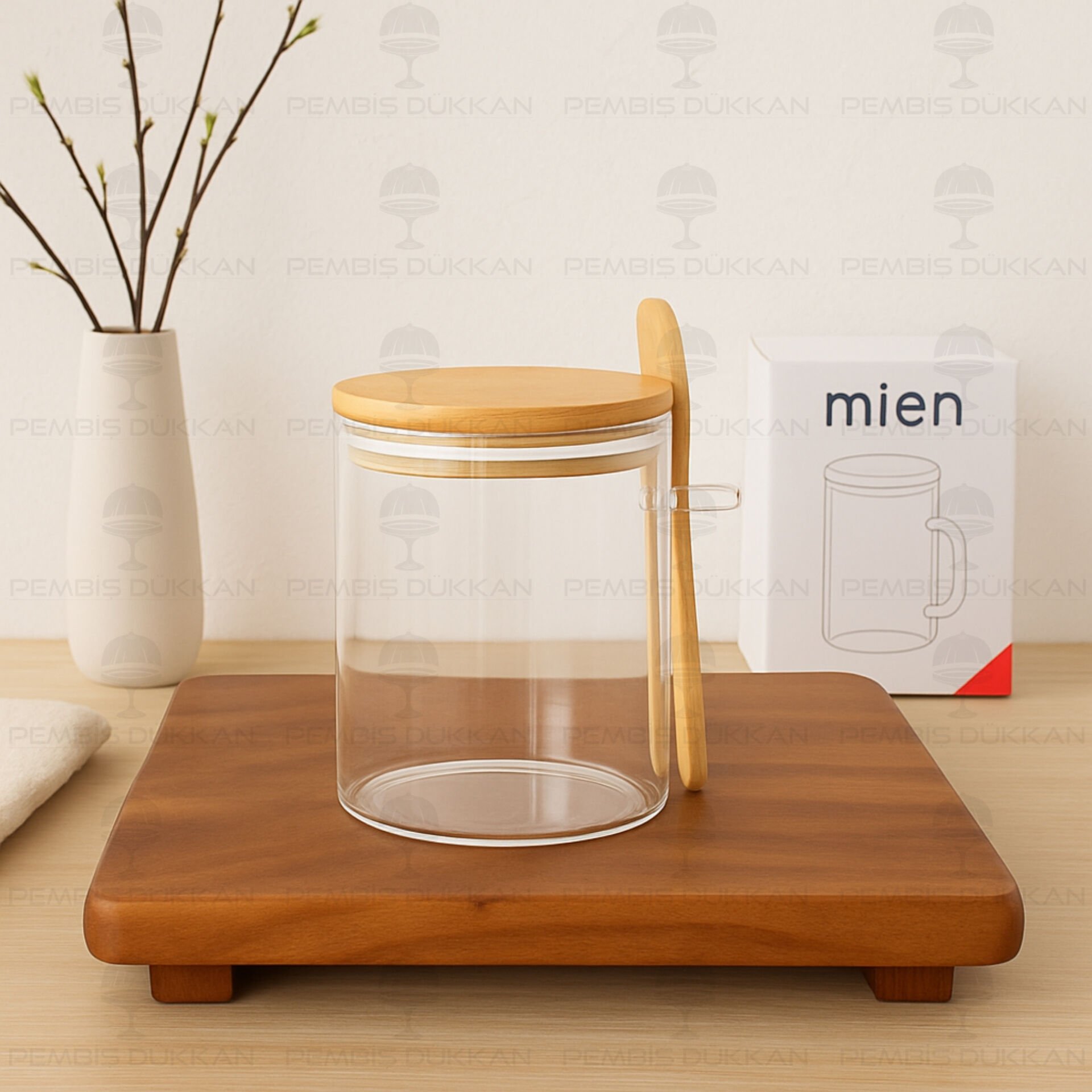 450 ML YUVARLAK KAŞIKLI BAHARATLIK & TUZ KABI (1346)