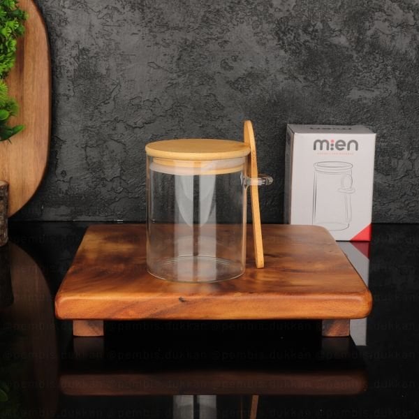 450 ML YUVARLAK KAŞIKLI BAHARATLIK & TUZ KABI (1346)