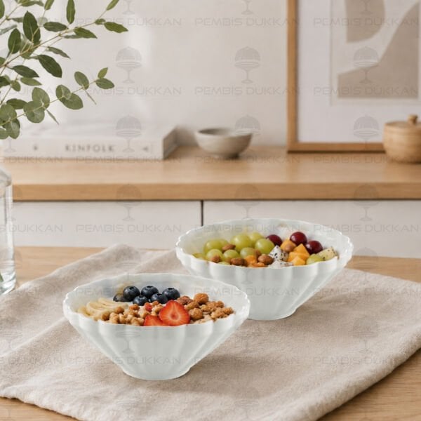 2li Twist 23 cm Yuvarlak Salata Kase