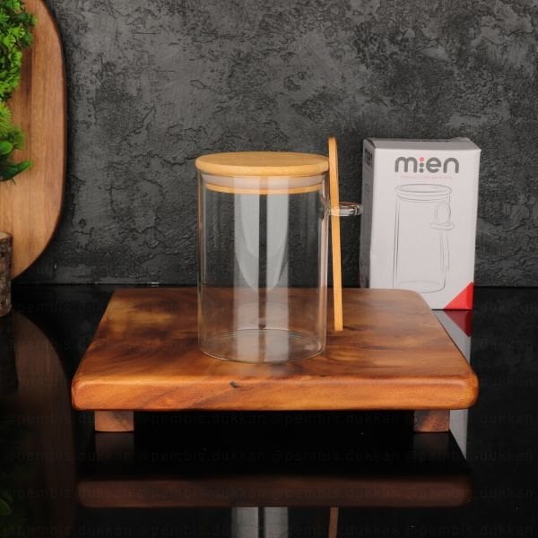 550 ML YUVARLAK KAŞIKLI BAHARATLIK & TUZ KABI (1347)