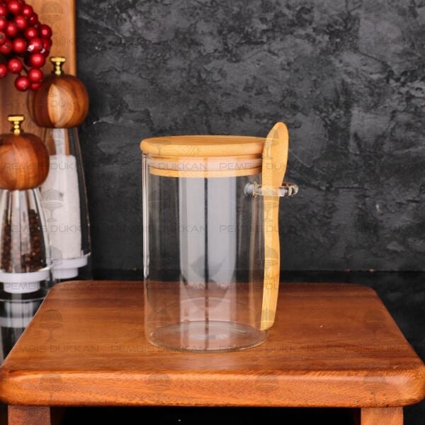 480 ML YUVARLAK KAŞIKLI BAHARATLIK & TUZ KABI (0110)