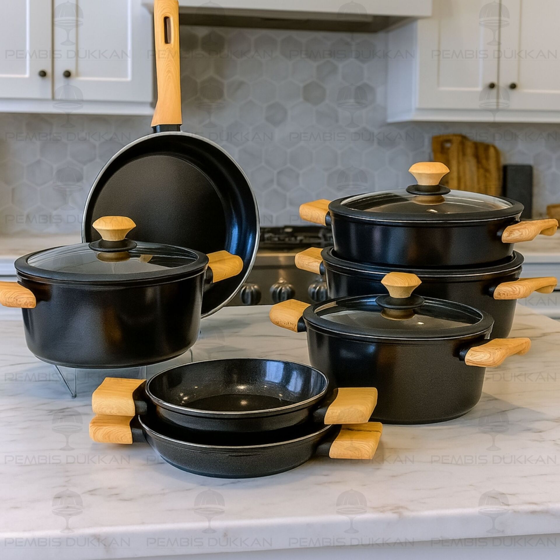 FALEZ AURİS TENCERE KOMBİN SET NO 4
