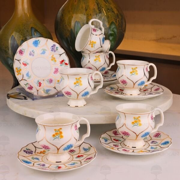 NAMİ 6 KİŞİLİK KAHVE FİNCAN TAKIMI