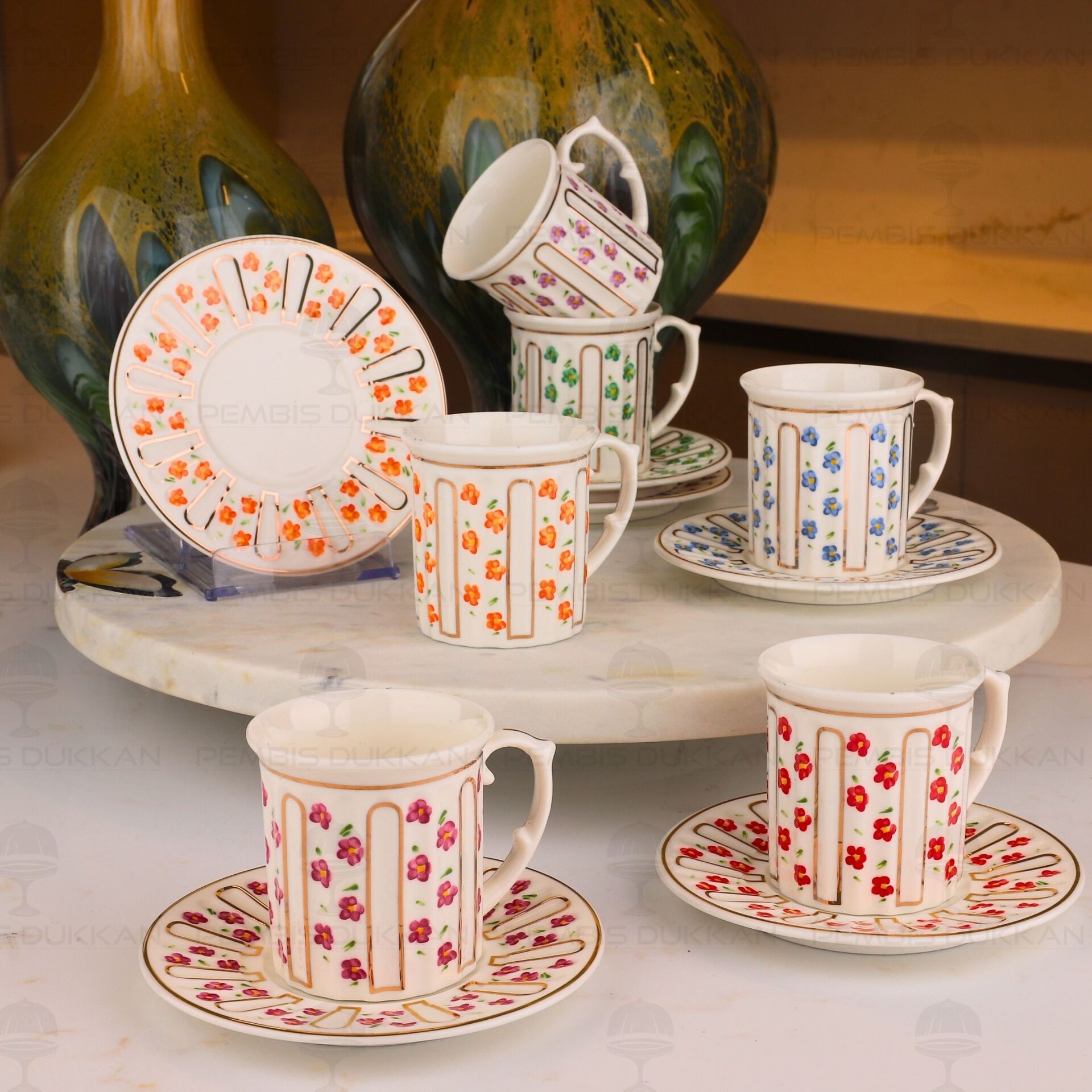 URBAN 6 KİŞİLİK KAHVE FİNCAN TAKIMI