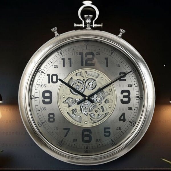 ÇARKLI DUVAR SAATİ 52 CM (4405)