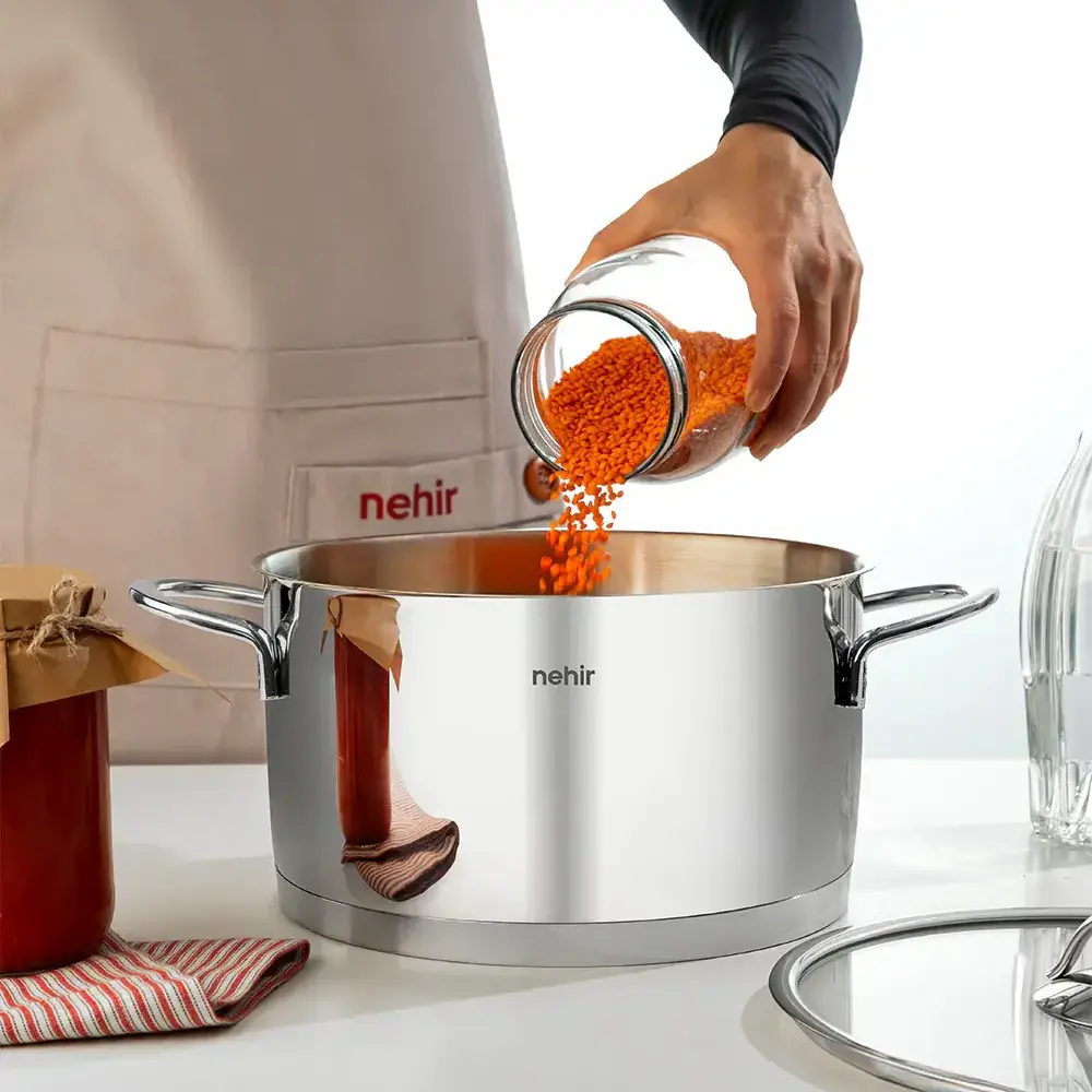 SILVER TREND ÇELİK 18CM DERİN TENCERE