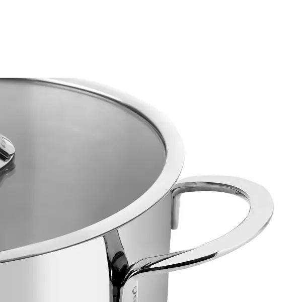 SILVER TREND ÇELİK 22CM DERİN TENCERE