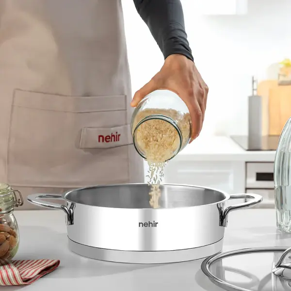 SILVER TREND ÇELİK 24CM BASIK TENCERE