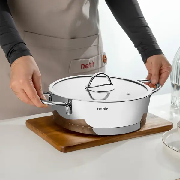 SILVER TREND ÇELİK 24CM BASIK TENCERE