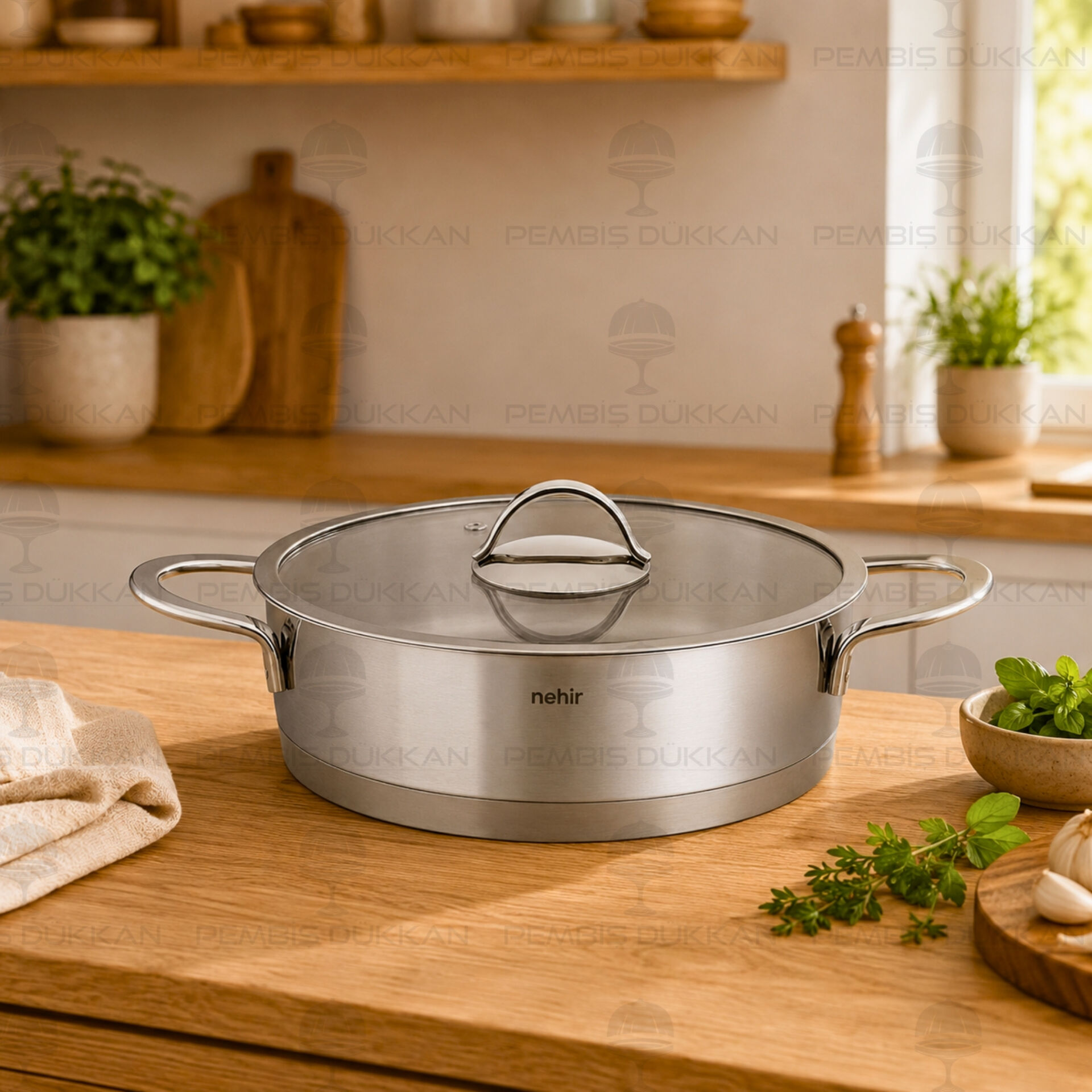 Silver Trend 26 cm Basık Tencere