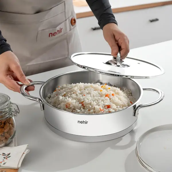 SILVER TREND ÇELİK 26CM BASIK TENCERE