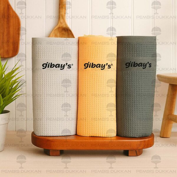 İLBAYS 3LÜ MİKROFİBER BEZ (TURUNCU-GRİ-ANTRASİT)