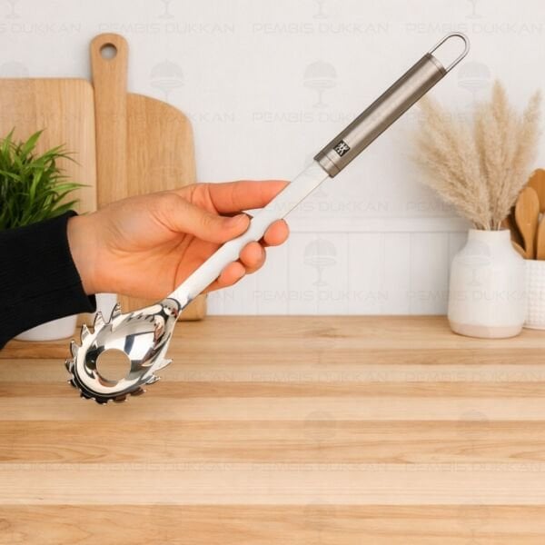 Zwilling Pro Makarna Kepçesi 18/10 Paslanmaz Çelik 33 cm
