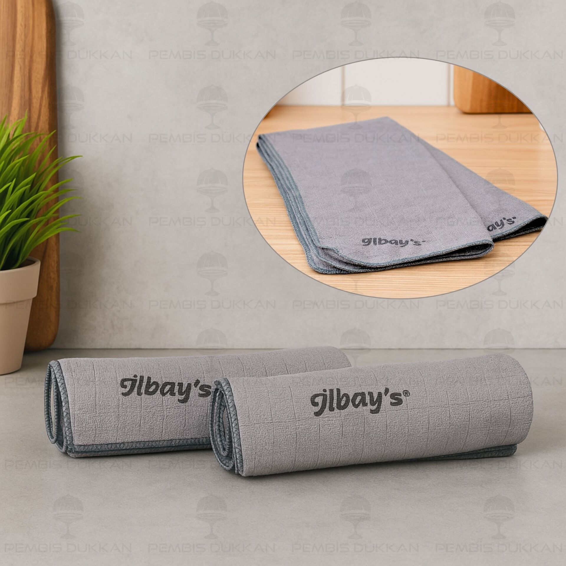 İLBAYS 2Lİ TEZGAH BEZİ