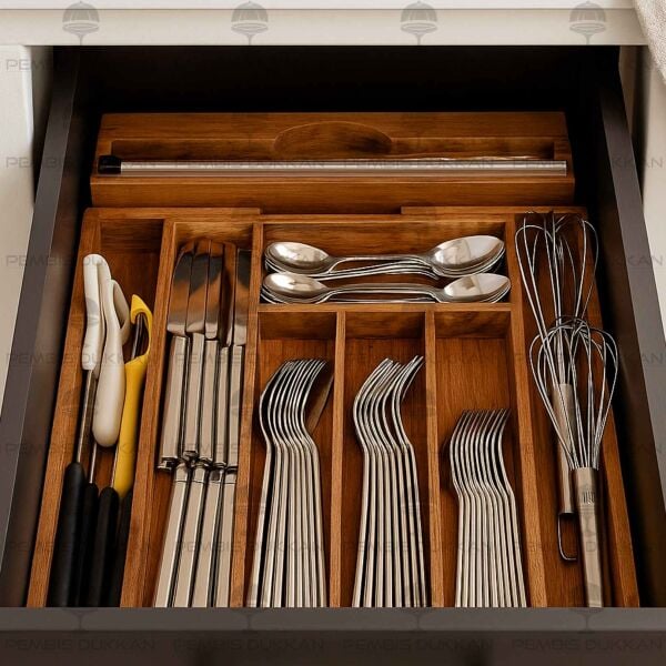 AKASYA AYARLANABİLİR ÇEKMECE İÇİ KAŞIKLIK (1453)