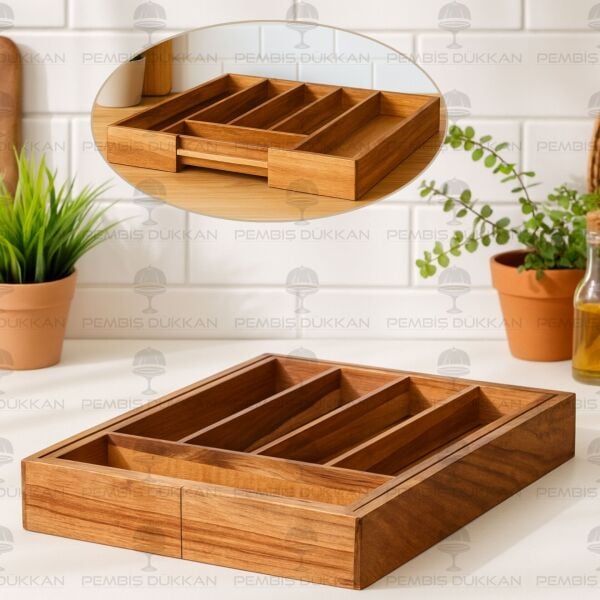 AKASYA AYARLANABİLİR ÇEKMECE İÇİ KAŞIKLIK (1453)