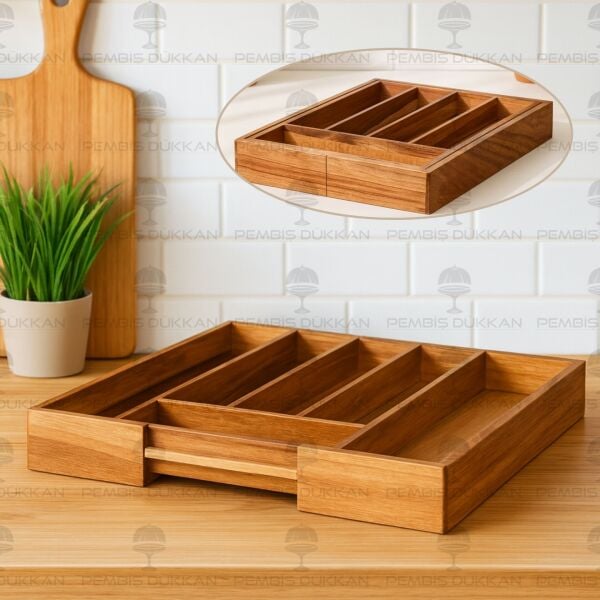 AKASYA AYARLANABİLİR ÇEKMECE İÇİ KAŞIKLIK (1453)