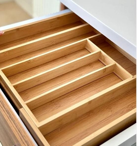 BAMBU AYARLANABİLİR ÇEKMECE İÇİ KAŞIKLIK (316)