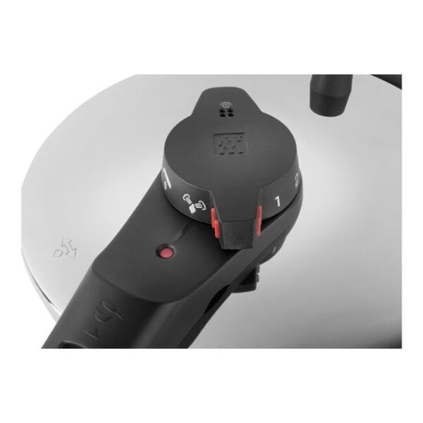 ZWILLING AIRCONTROL 6 LİTRE Düdüklü Tencere | 18/10 Paslanmaz Çelik | 22 cm