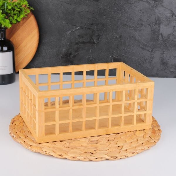 KAFES MODEL BAMBU ORTA BOY ORGANİZER (7B13)