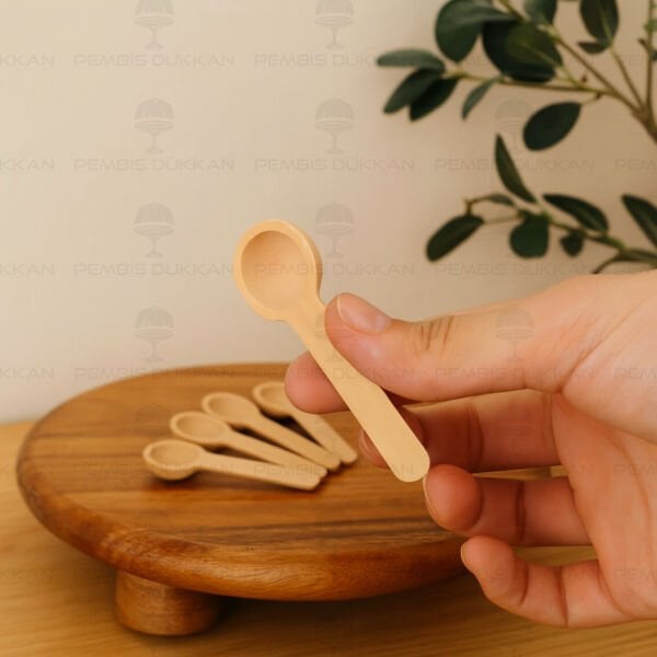 6LI BAMBU KÜÇÜK BAHARAT KAŞIĞI (996)