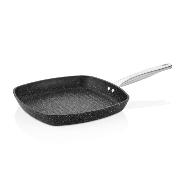 FALEZ 28CM BLACK LİNE GRİLL TAVA