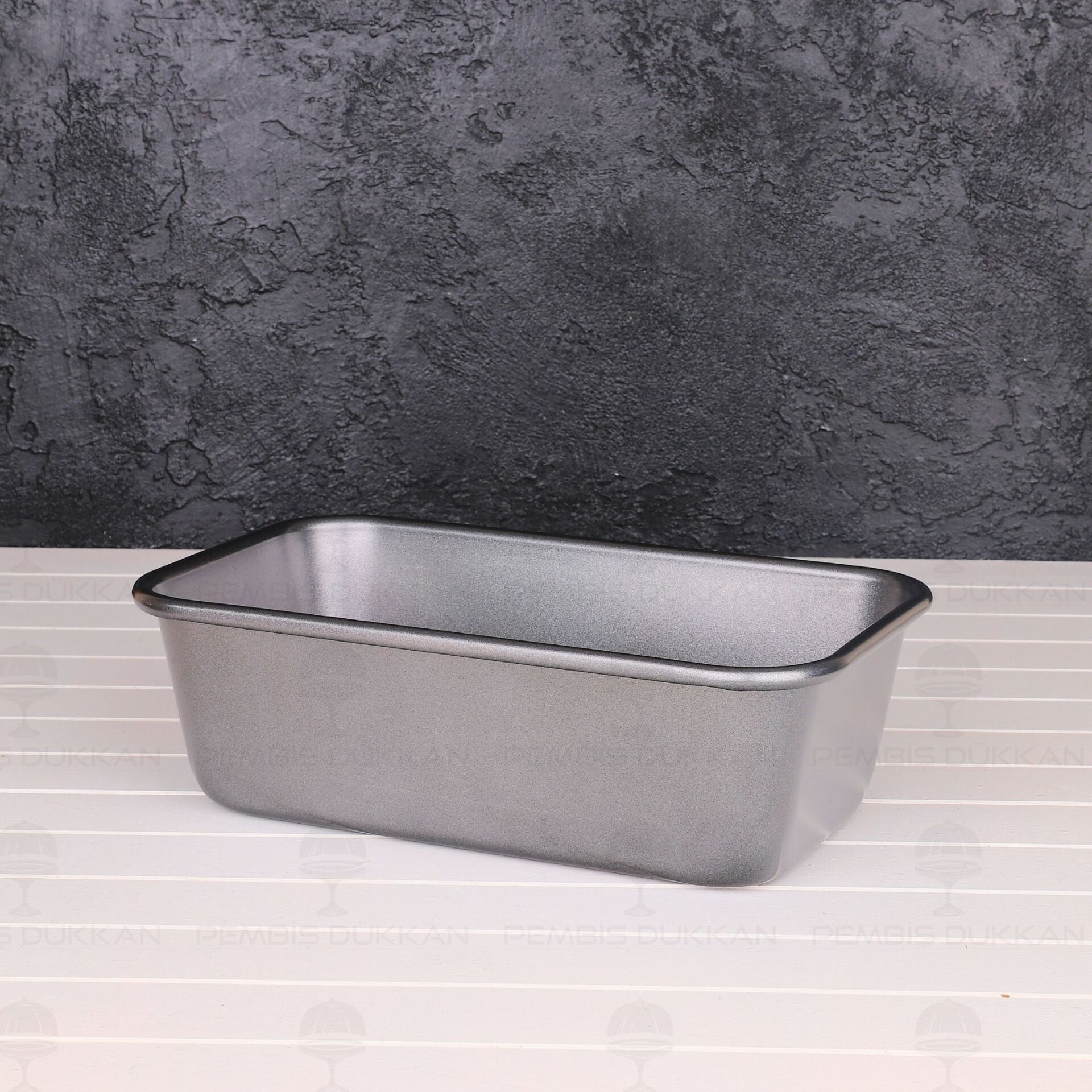 DİKDÖRTGEN DERİN BOTON KEK KALIBI 24 x14CM (EKK26)