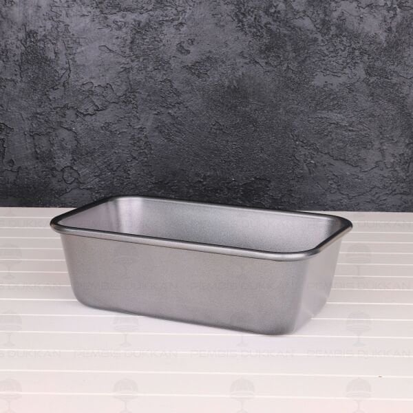 DİKDÖRTGEN DERİN BOTON KEK KALIBI 24 x14CM (EKK26)