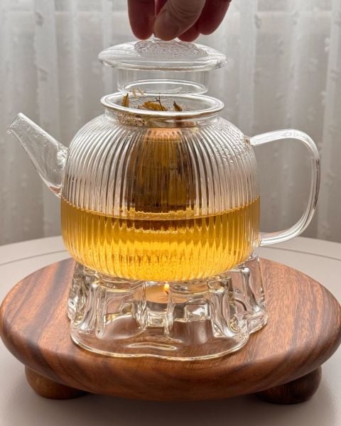 THN 900ML CAM SÜZGEÇLİ DEMLİK (76299)