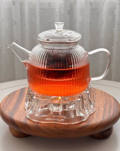 THN 600ML CAM SÜZGEÇLİ DEMLİK (76298)