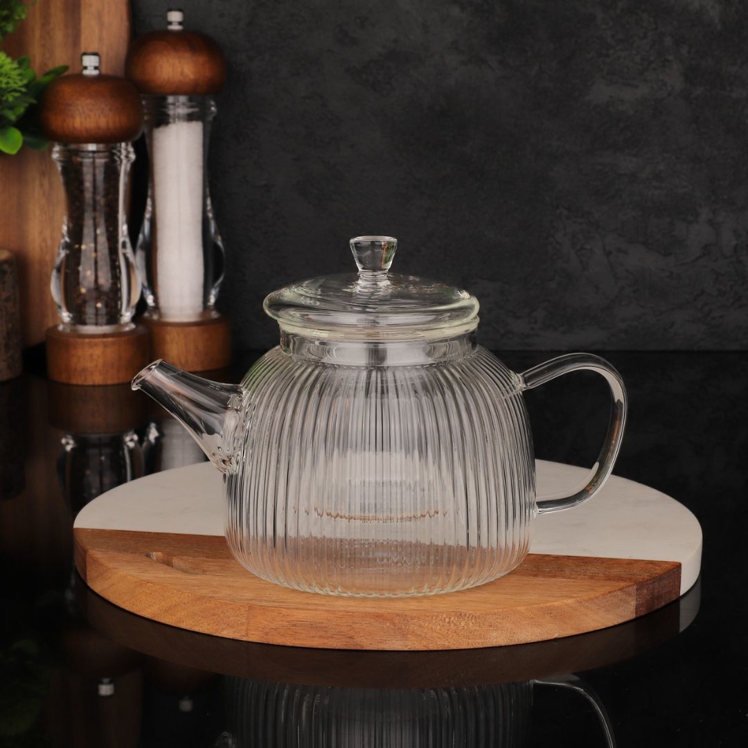 THN 600ML CAM SÜZGEÇLİ DEMLİK (76298)
