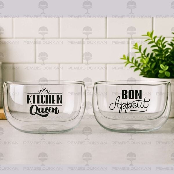 1 ADET ÇİFT CİDARLI PERO DÜZ KASE 300ML (13795)